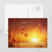 Black Hole Rising Briefkaart (Voorkant / Achterkant)