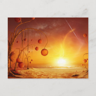 Black Hole Rising Briefkaart