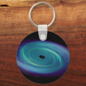 Black Hole Stropdas Sleutelhanger (Voorkant)