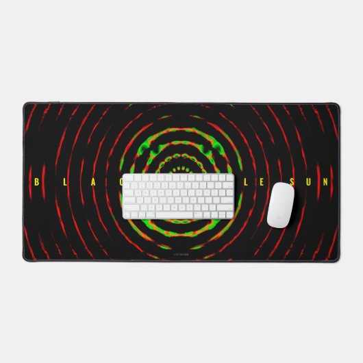 Black Hole Sun Desk Mat (Keyboard & Muis)