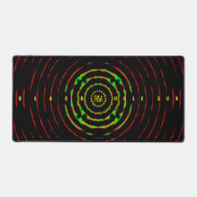 Black Hole Sun Desk Mat