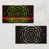 Black Hole Sun-Visitekaartje Contactkaartje (Voorkant / Achterkant)