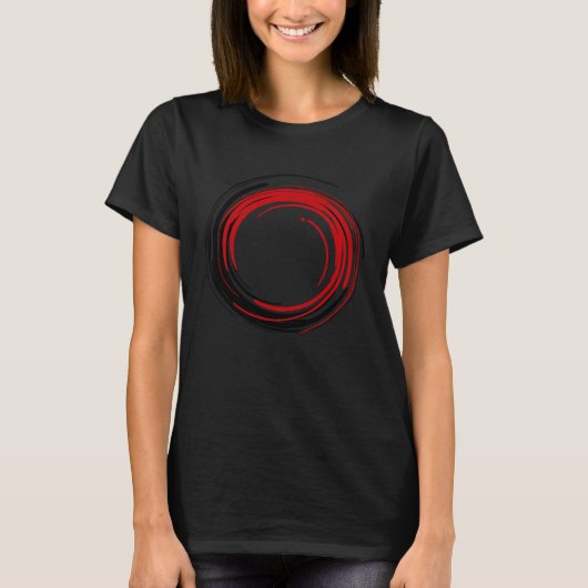 Black hole t-shirt (Voorkant)