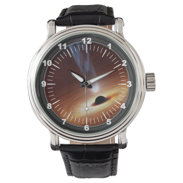 Black Hole thema Horloge (Voorkant)