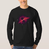 Black Hole  Universe Physics Astrophysicists T-shirt (Voorkant)
