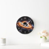 Black Hole Wall Clock — Space-Inspired Design Ronde Klok (Huis)