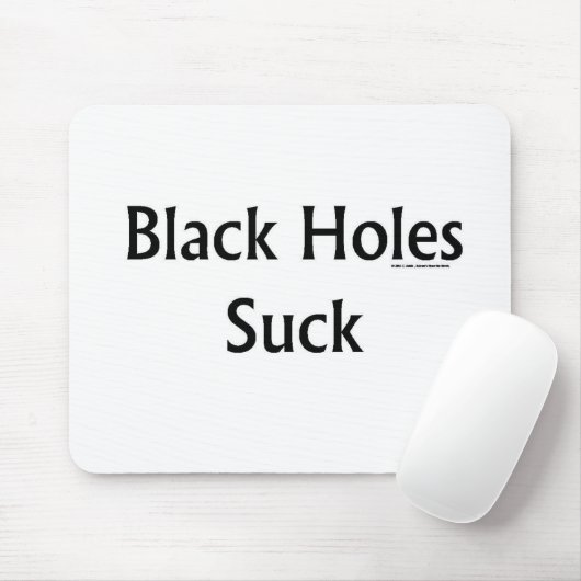 Black Holes Suck Muismat (Met muis)