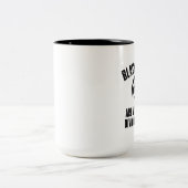 Black Holes Tweekleurige Koffiemok (Center)