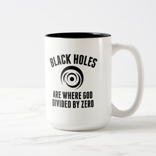 Black Holes Tweekleurige Koffiemok (Rechts)