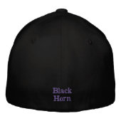 Black Horn – Zwarte Trucker Pet (Achterkant)