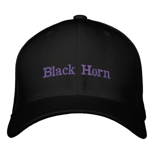 Black Horn – Zwarte Trucker Pet (Voorkant)