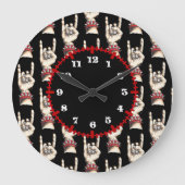 Black Horns up Grote Klok (Voorkant)