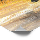 Black Horse 28 x 20 inch, voordelig Poster (Matte) (Hoek)