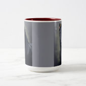 Black Horse Friesian - Koffie Mok, Cup Tweekleurige Koffiemok (Center)