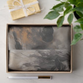 Black Horse Galloping Tissuepapier (Geschenk)