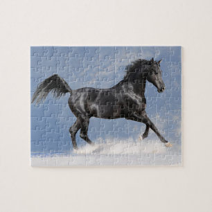 Black Horse Game Puzzle Legpuzzel