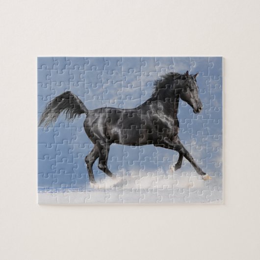 Black Horse Game Puzzle Legpuzzel (Horizontaal)