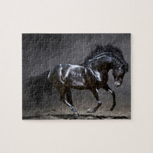 Black Horse Game Puzzle Legpuzzel