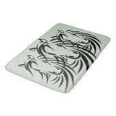 Black Horse Head Green Badmat (Gekanteld)