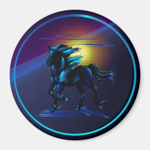 Black Horse Magnet