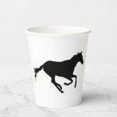 BLACK HORSE PAPIER CUP PAPIEREN BEKERS (Voorkant)