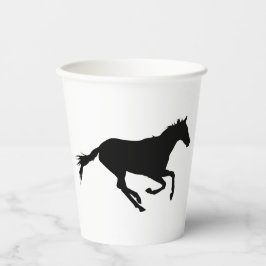 BLACK HORSE PAPIER CUP PAPIEREN BEKERS
