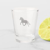 Black Horse Shot Glas (Achterkant)