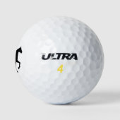 Black Horse Silhouette Golfballen (Logo)