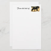 Black Horse Stationery Briefpapier (Voorkant / Achterkant)