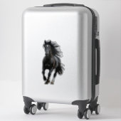 Black horse sticker (Koffer)