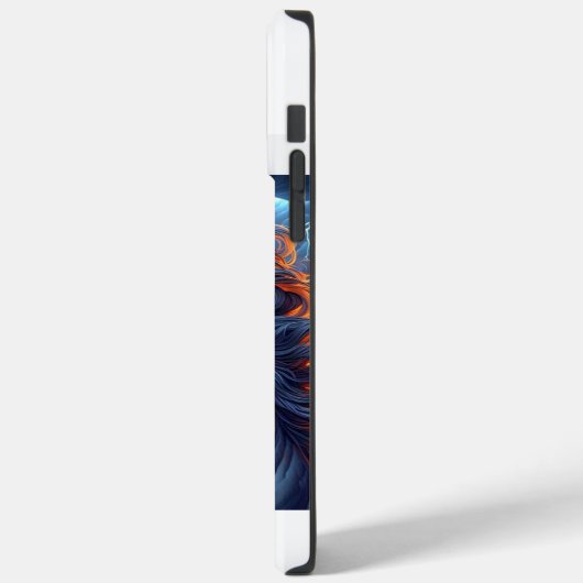 Black Horse Storm Case-Mate iPhone Case (Achterkant / Links)