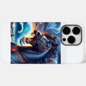 Black Horse Storm Case-Mate iPhone Case (Achterkant (horizontaal))