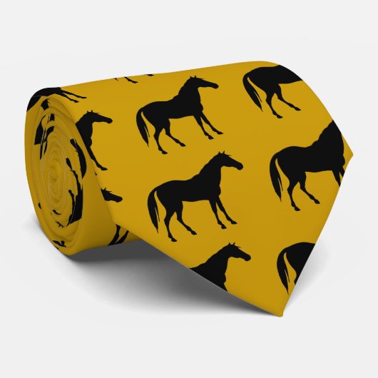 Black Horse Stropdas bb (Opgerold)