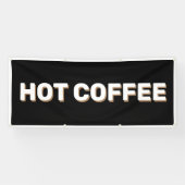 BLACK HOT COFFEE Banner (Horizontaal)