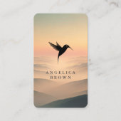 Black Humming Bird Visitekaartje (Voorkant)