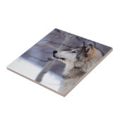 Black Husky Dog Products Tegeltje (Zijkant)