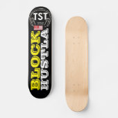 BLACK HUSTLA Skateboard (Voorkant)