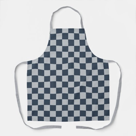 Black ice checkered board pattern schort (Voorkant)