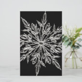 Black Ice Crystal Briefpapier (Staand voorkant)