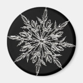 Black Ice Crystal Magneet (Voorkant)
