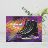 Black Ice-Schaatsen en -technicus -  Kaart (Staand voorkant)