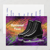 Black Ice-Schaatsen en -technicus -  Kaart (Voorkant / Achterkant)