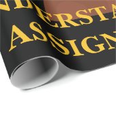 Black Independence Juneteenth  Cadeaupapier (Rol Hoek)