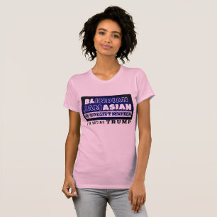 Black Indian Jamaicaans Aziatisch Het maakt niet u T-shirt