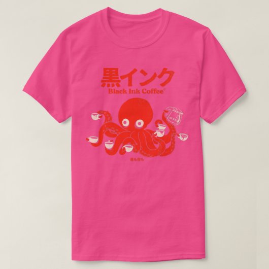 Black Ink Coffee T-shirt (Design voorkant)