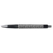 Black Ink Stroke Tree Patroon Pen (Voorkant)