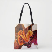 Black Iris - Fire Edition Tote Bag (Voorkant)