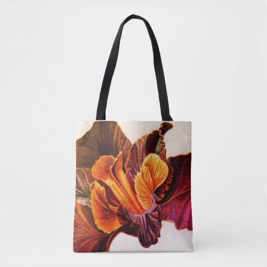 Black Iris - Fire Edition Tote Bag (Voorkant)