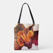 Black Iris - Fire Edition Tote Bag (Achterkant)
