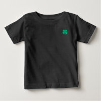 Black Irish baby T-shirt